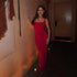 Sleeveless Evening Dress with Big Bow Backless for Gala and Wedding Guest